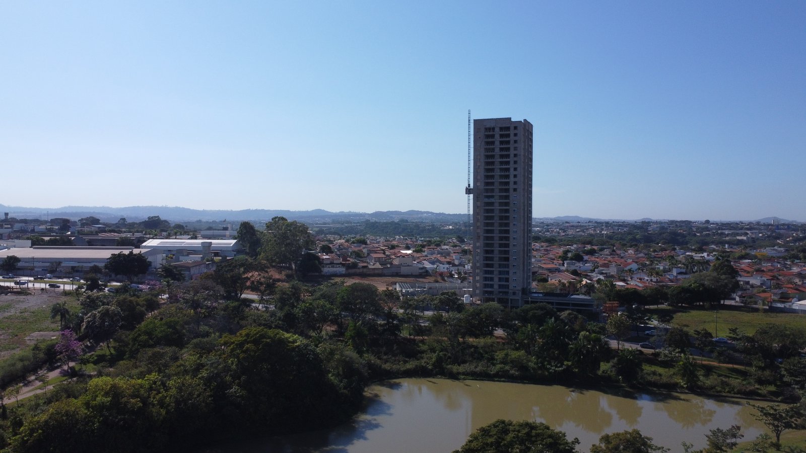 Vista panorâmica do Parque Goiânia 2